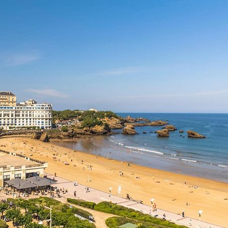 Nouvelle Vague Modern Ocean View Studio W Balcony - Swimming Pool Biarritz Exterior photo