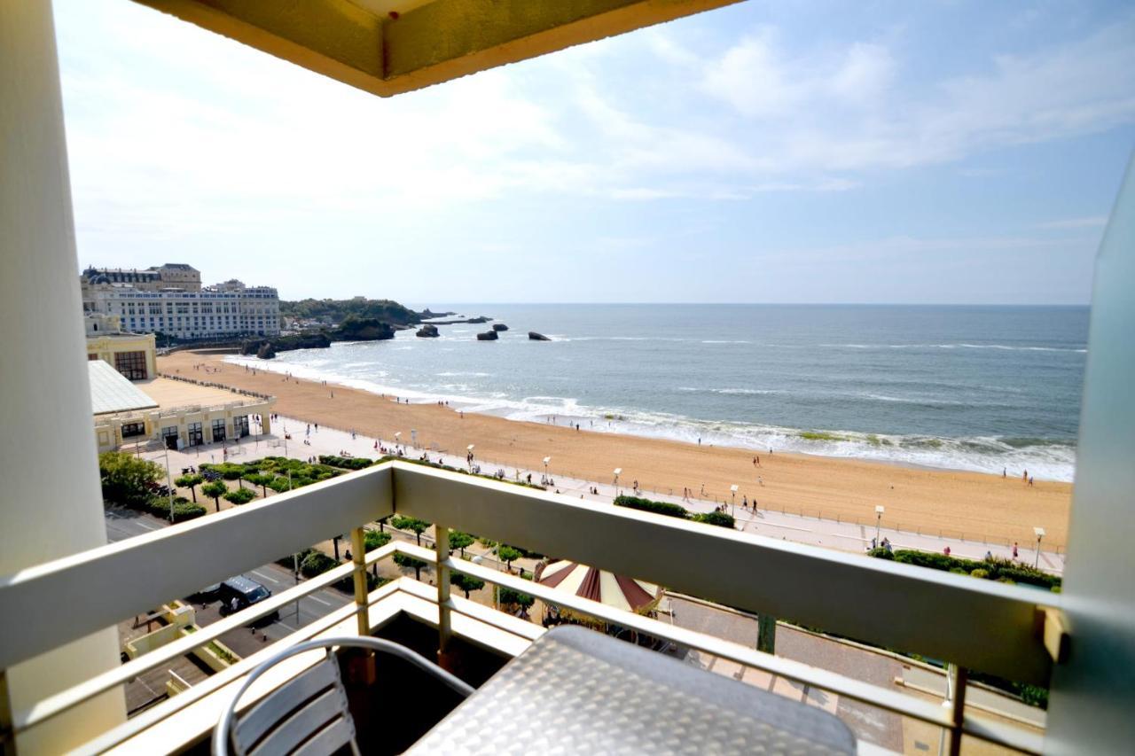 Nouvelle Vague Modern Ocean View Studio W Balcony - Swimming Pool Biarritz Exterior photo